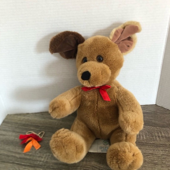 Build-A-Bear Plush Dog with Bows - Picture 7 of 9